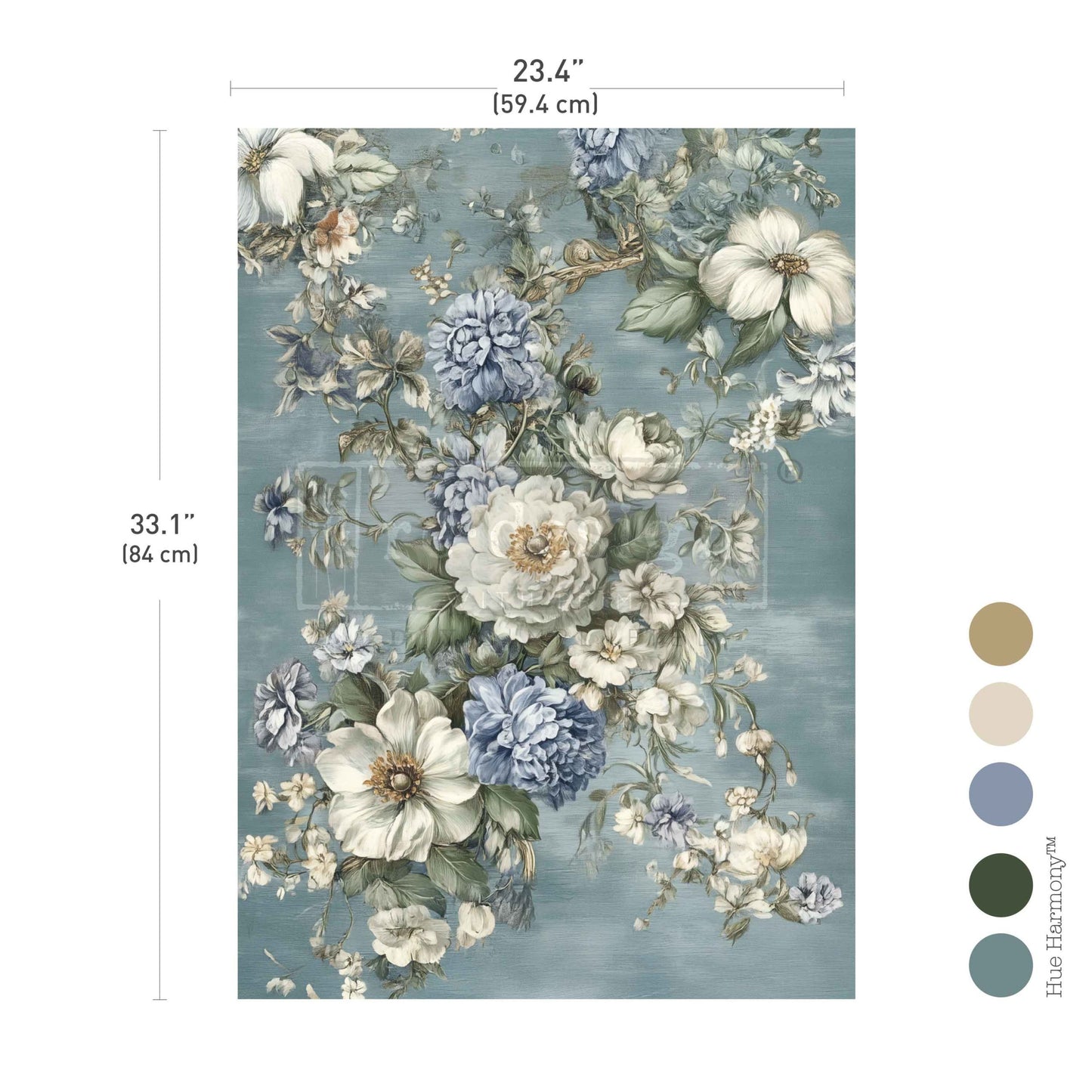 Tender Tones A1 Decoupage Fiber Paper - ReDesign with Prima