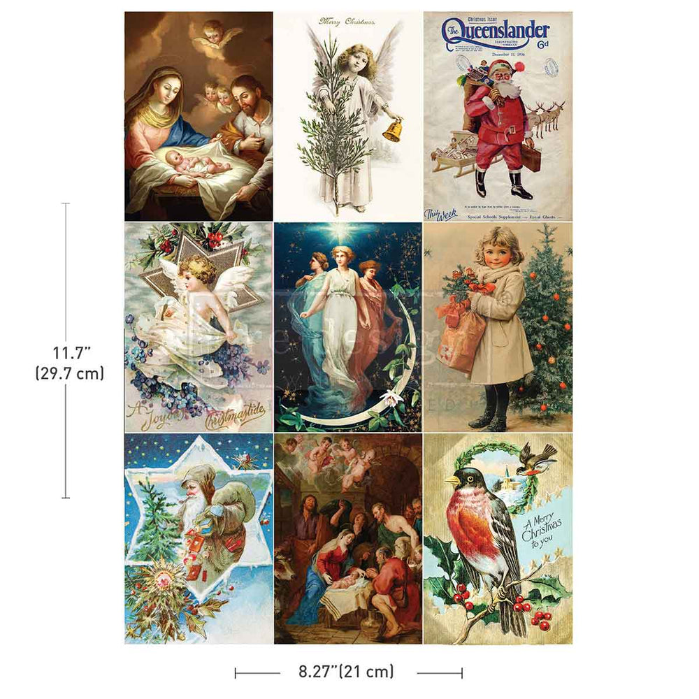Holy Night A4 Decor Transfer - ReDesign with Prima