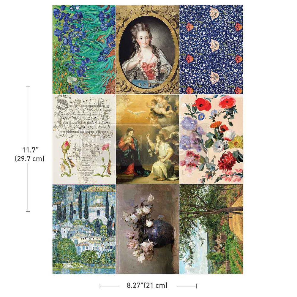 The Painted Legacy A4 Decor Transfer - ReDesign with Prima