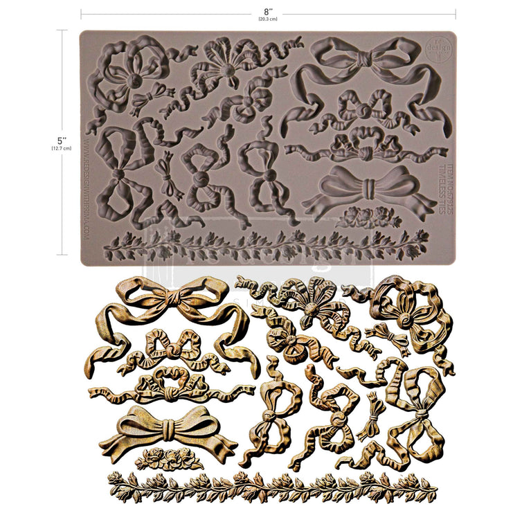 Timeless Ties Decor Mould - ReDesign with Prima