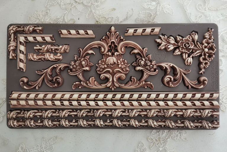 Regal Flourish Decor Mould - ReDesign with Prima