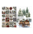 Farmhouse Frost A4 Decoupage Fiber Paper Pack - ReDesign with Prima