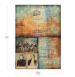 Chestnut Street A3 Decoupage Sheet by Finnabair - Prima Marketing