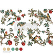 Rosette Aviary Decor Transfer - ReDesign with Prima