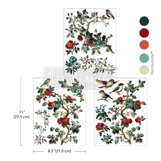 The Rosy Nest Middy Decor Transfer - ReDesign with Prima
