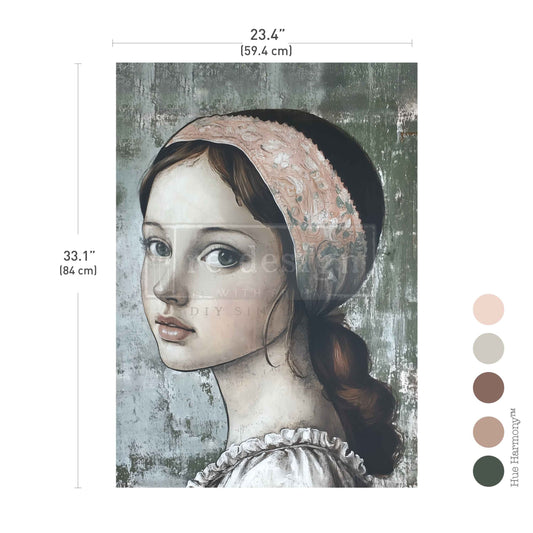 Beauty & Grace A1 Decoupage Fiber Paper - ReDesign with Prima