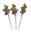 Twinkle & Treats Collection - Evergreen Sprigs (3 pcs.) - Prima Marketing