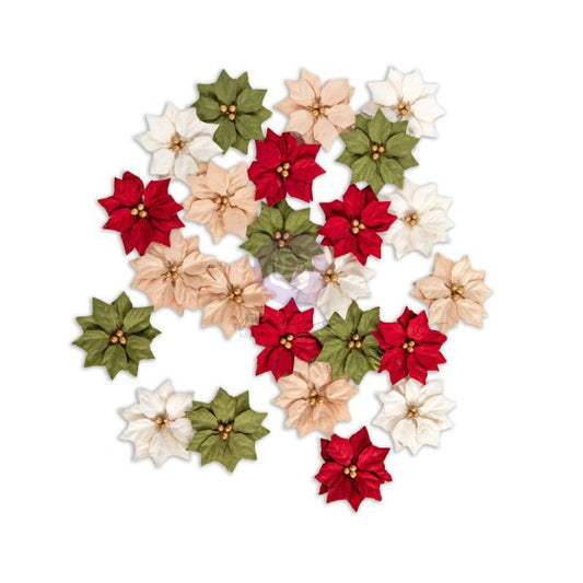 Twinkle & Treats Collection - Holiday Blooms (24 pcs.) - Prima Marketing