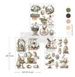 Garden Whimsy Middy Decor Transfer - ReDesign with Prima