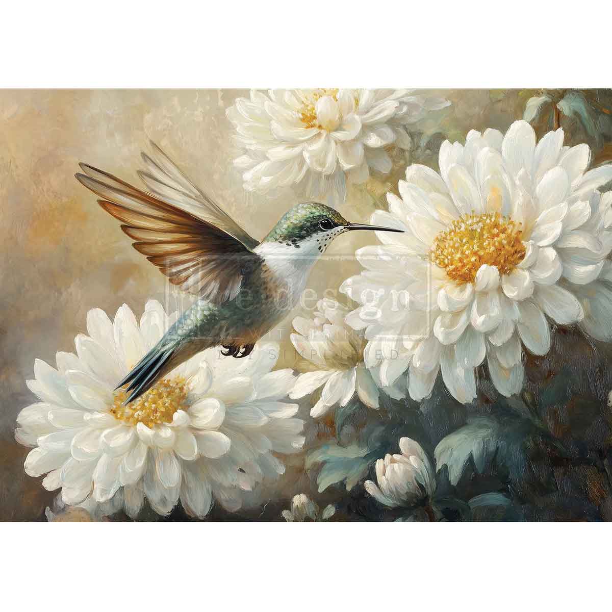 Whispers of the Garden A3 Decoupage Fiber - ReDesign with Prima