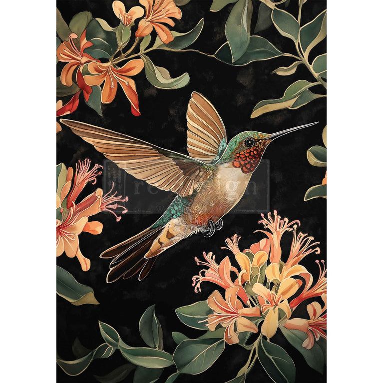 Garden Flutter A3 Decoupage Fiber - ReDesign with Prima