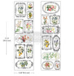 Fleur De Frame Luxe Transfer - ReDesign with Prima