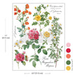 Poetry in Petals H2O Decor Transfer Sheet - ReDesign with Prima