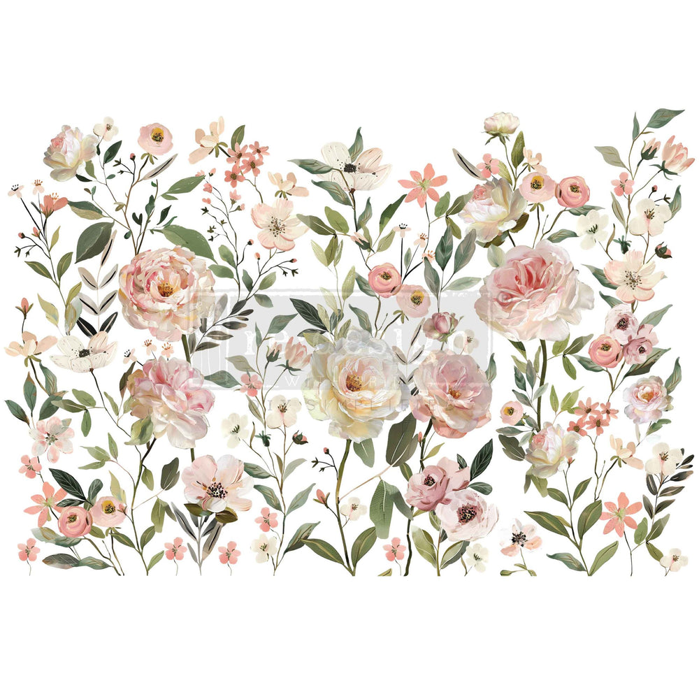 Blush Harmony Decor Transfer - ReDesign with Prima