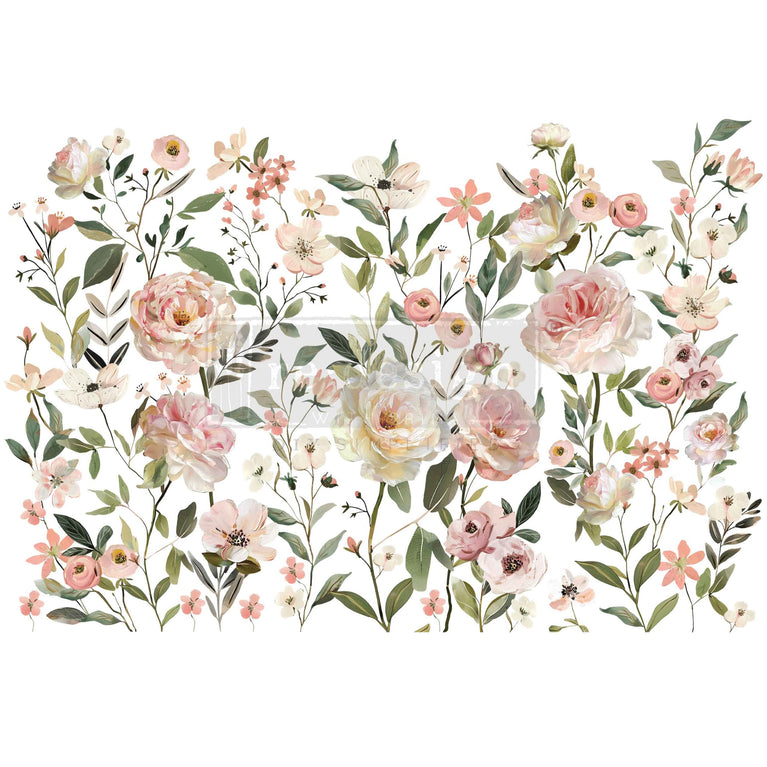 Blush Harmony Decor Transfer - ReDesign with Prima