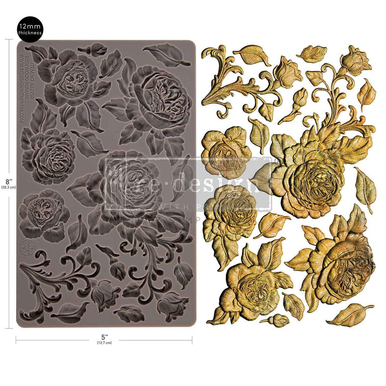 Rosewood Romance Decor Mould - ReDesign with Prima