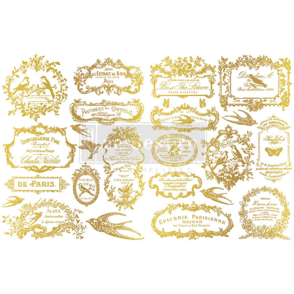 Chant Du Matin H2O Transfer Sheet - ReDesign with Prima