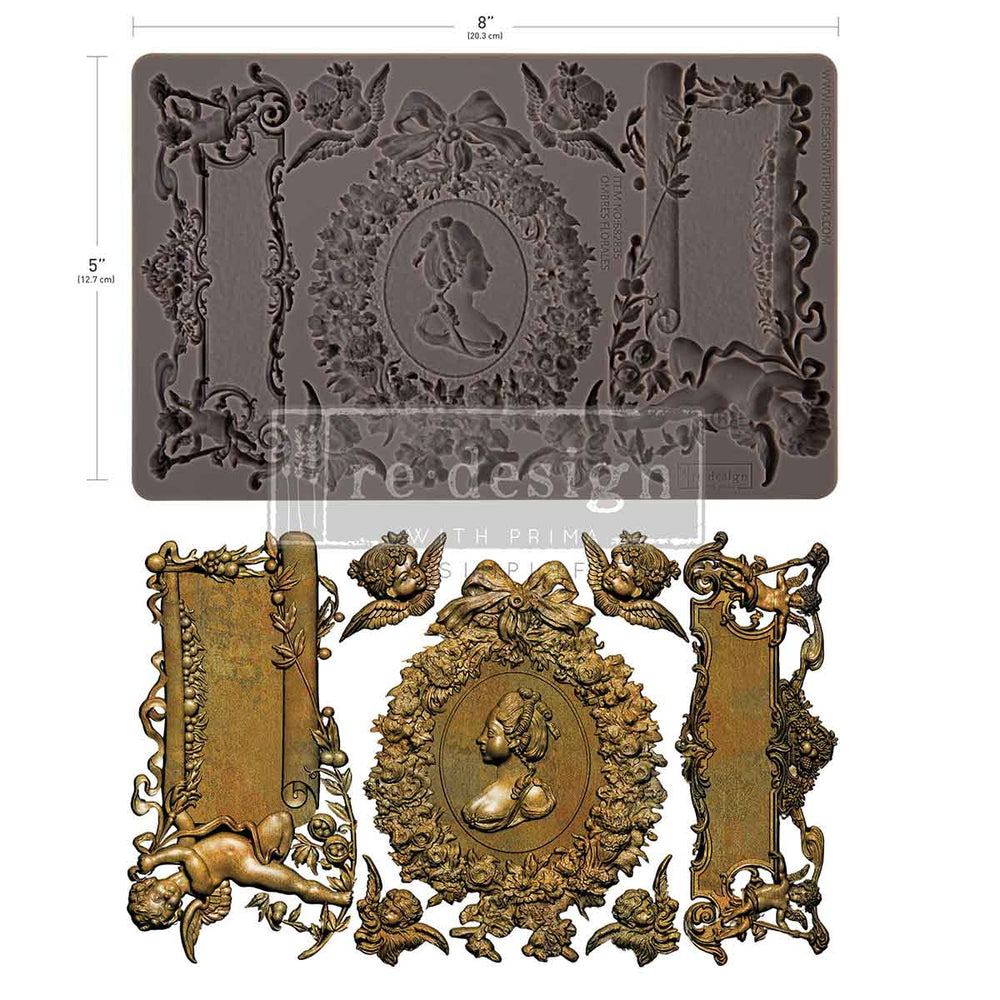 Ombres Florales Decor Mould - ReDesign with Prima