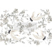 Silver Wings Decor Transfer - ReDesign with Prima