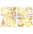 Holiday Heirloom Foil Middy Transfer by Kacha (Gold Foil) - ReDesign with Prima