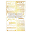 Yuletide Symphony Foil Middy Transfer by Kacha (Gold Foil) - ReDesign with Prima
