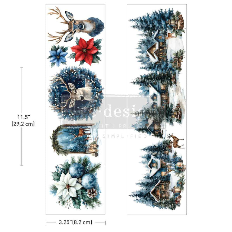 Blue Ridge Winter Luxe Transfer - ReDesign with Prima