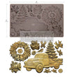 Country Christmas Delivery Decor Mould - ReDesign with Prima