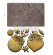 Evergreen Antler Emblem Decor Mould - ReDesign with Prima