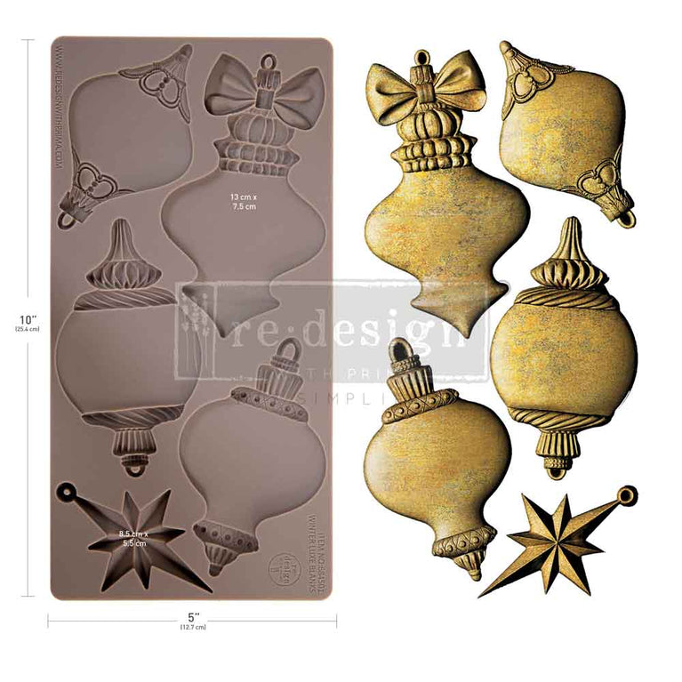 Winter Luxe Blanks Decor Mould - ReDesign with Prima