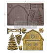Homestead Holiday Decor Mould - ReDesign with Prima