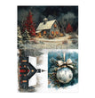 Silent Timber Memoirs A4 Decoupage Fiber Paper Pack - ReDesign with Prima