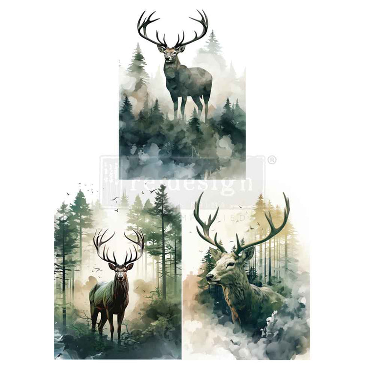 Vapor & Velvet A3 Decoupage Fiber Pack - ReDesign with Prima