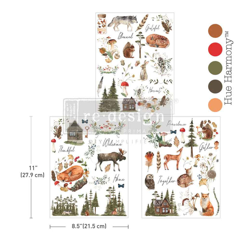 The Forager's Retreat Middy Transfer - ReDesign with Prima