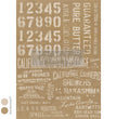 The Crate Stencil A3 Decoupage Fiber Paper - ReDesign with Prima
