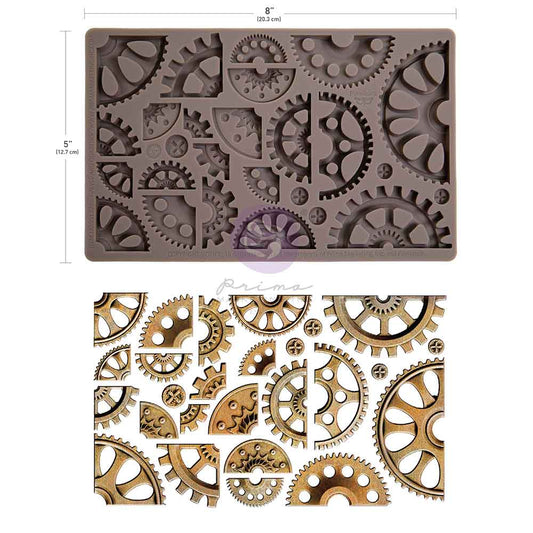 Halves & Quarters Mould by Finnabair - Prima Marketing