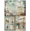 Finnabair A3 Steam & Frost Decoupage Sheet - Prima Marketing