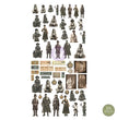 Finnabair Time Travellers Ephemera (116 pcs.) - Prima Marketing