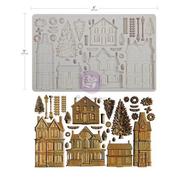 Winter Town Finnabair Mould - ReDesign with Prima