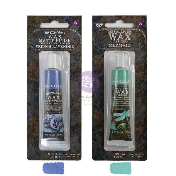 Whispers Wax Set by Finnabair (Metallique - Lmt. Edt.)- Prima Marketing