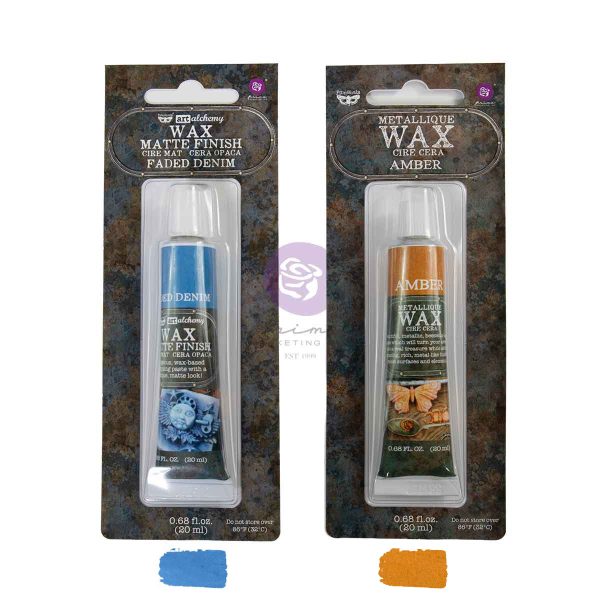 Visions Wax Set by Finnabair (Metallique - Lmt. Edt.)- Prima Marketing