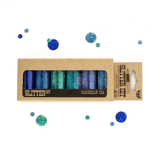Caribbean Sea Glitter Set - ReDesign with Prima