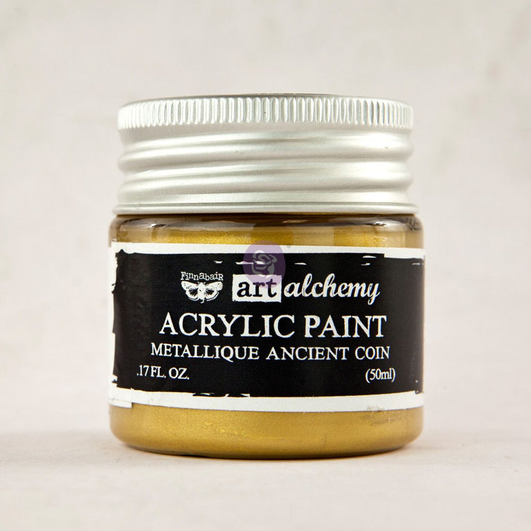 Ancient Coin Metallique Acrylic Paint - ReDesign with Prima/Prima Marketing