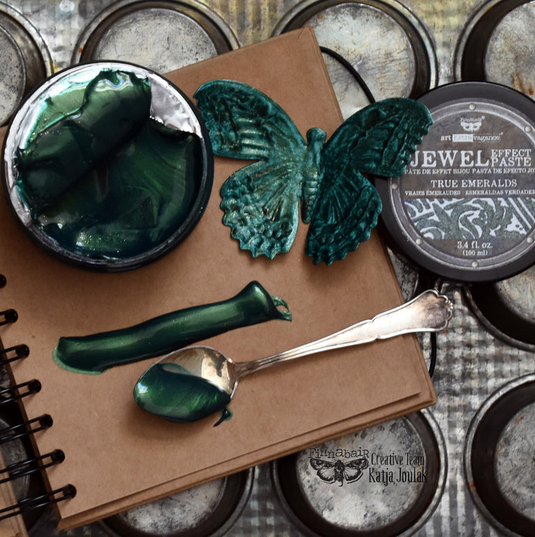 Jewel Effect Paste, True Emeralds - ReDesign with Prima/Prima Marketing