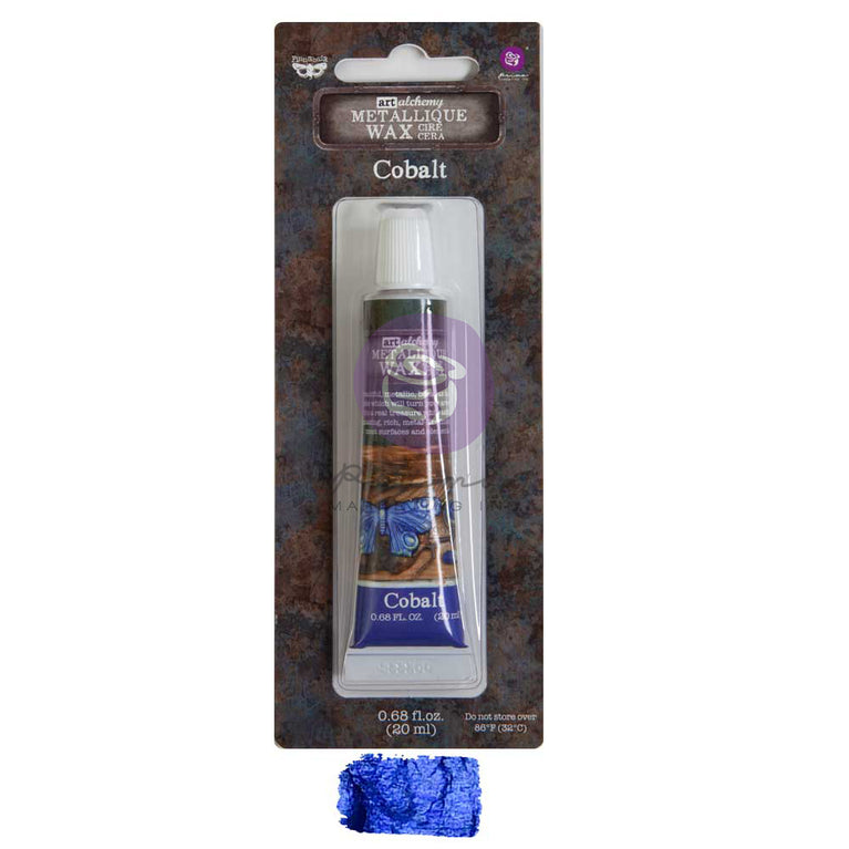 Cobalt Metallique Wax - ReDesign with Prima/Prima Marketing