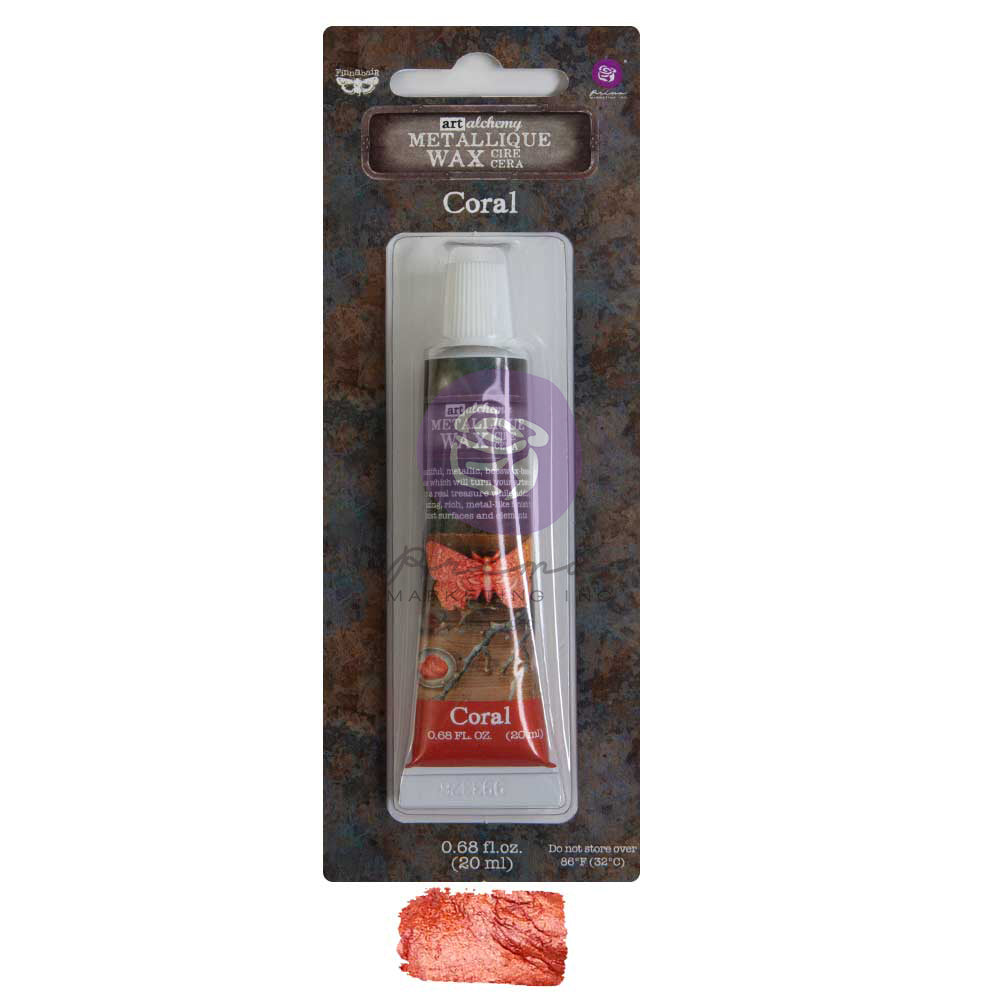 Coral Metallique Wax - ReDesign with Prima/Prima Marketing