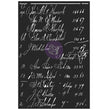 Calculations Stencil by Finnabair - ReDesign with Prima