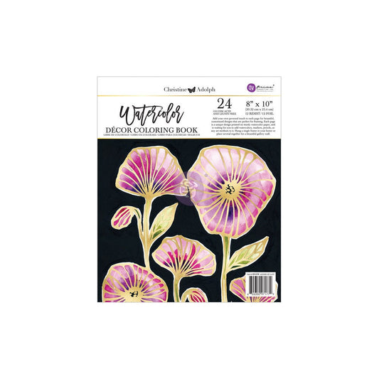 Christine Adolph 8x10 Foil Watercolor Book - ReDesign with Prima