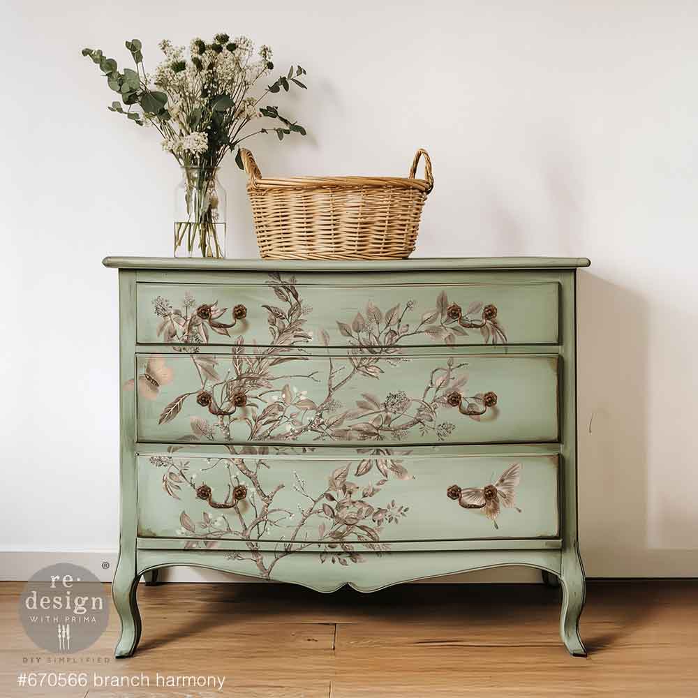 Branch Harmony Decor Transfer - ReDesign with Prima