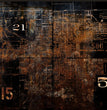 Industrial Map - Roycycled Decoupage Paper