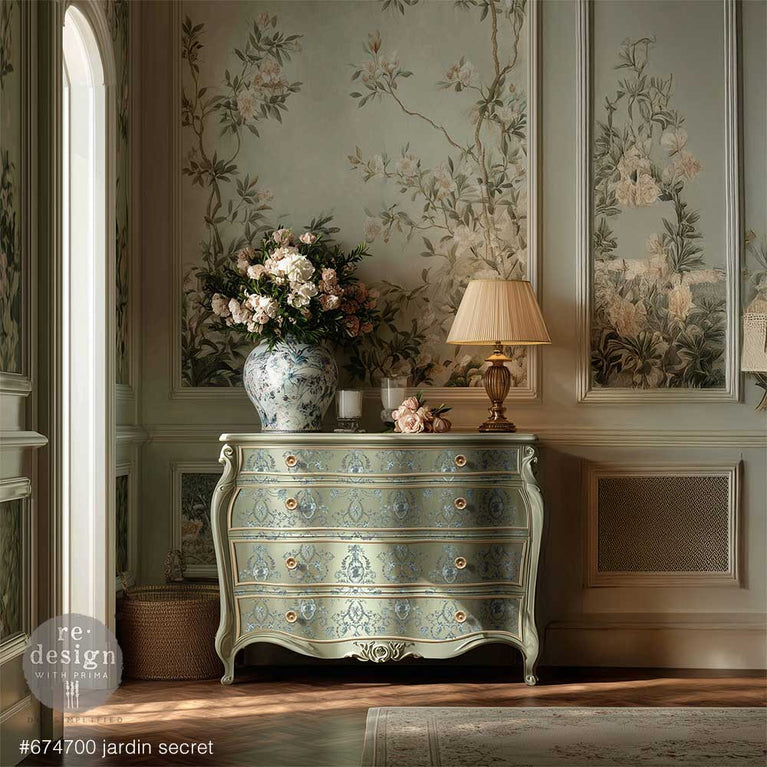 Jardin Secret Decor Transfer - ReDesign with Prima